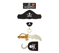 Niño 5 Piezas Set de Accesorios Piratas Para Disfraces