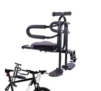 Niño asiento de bicicleta niños bicicleta portador de seguridad con altura | Reposapiés para niños, reposapiés, para niños pequeños y preescolares de hasta 5 años, todo tipo de bicicletas