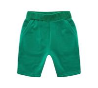 Niño Bebé Niña Sólido Primavera Pantalones Cortos Volantes Ropa Leggings Mujer, verde, 3-4 años
