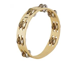 Nino by Meinl 10 Wood Tambourine Double Row