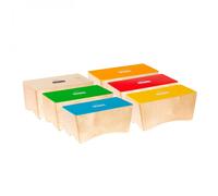 Nino by Meinl Classroom Bongo Cajon Group Rhythm Set 6 Piece