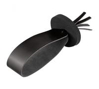 Meinl Cymbals BR6 - Correa de cuero para platillo sinfónico, incluye almohadilla grande, color negro