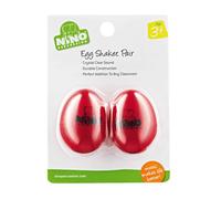 Nino by Meinl NINO540R-2 Percussion Plastic Egg Shaker Pair Red
