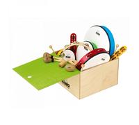 Nino by Meinl Rhythm Assortment 12 Pieces Including Wooden Box