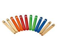 Nino Coloured Claves Set 6pc