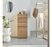 Nino - Columna de teca maciza H 120 x B 50 x T 40 cm