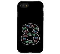 Niño de 8 años de Tractor Farmer Carcasa para iPhone SE (2020) / 7/8