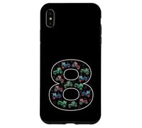 Niño de 8 años de Tractor Farmer Carcasa para iPhone XS MAX