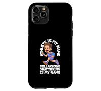 Niño de dibujos animados con el brazo en cabestrillo Carcasa para iPhone 11 Pro