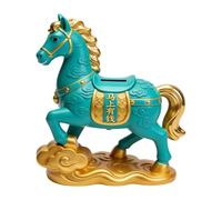 Niño Decoración Linda China | Caja de Economía Caballo (Signo Chino) Casa Oficina Apartamento Dodo Cumpleaños Fiesta Adultos