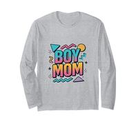 Niño Mamá Criando Niños Día de la Madre Mamá Mamá Divertido Dicho Manga Larga