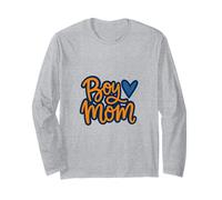 Niño Mamá Criando Niños Día de la Madre Mamá Mamá Divertido Dicho Manga Larga