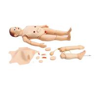 Niño Niño Maniquí De Entrenamiento De Enfermería Tamaño Natural Cuidado del Paciente Maniquí De Enfermería, PVC Educación Modelo De Enseñanza Maniquí De Demostración Entrenamiento Médico Habilidades