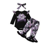 Niño PequeñO Halloween Cosplay Party Costume Calabaza Traje De Ropa Para NiñOs Bodies Bebe Mi Primer Bebé Chaleco Juego
