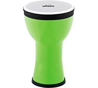 NINO Percusión Mini Djembe - Verde Manzana, NINO-EMDJ-GA | Instrumento musical para niños a partir de 3 años, diámetro 6 pulgadas, plástico