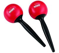 Nino Percusion NINO582R - maracas de plástico color rojo