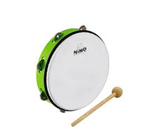NINO Percusión Pandereta ABS - Verde-Hierba, NINO24GG