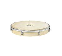 Nino Percussion NINO32 - Pandero con parche natural, madera, 10"