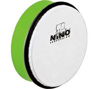 Nino Percussion NINO4GG - Pandero de mano (ABS, 15,2 cm/6 pulgadas), color Verde