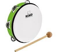 "Nino 8"" ABS Tamburine Green"