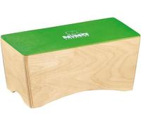 Nino Percussion NINO931GR - Cajón de madera con parche natural color verde