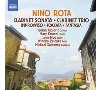 Nino Rota Nino Rota: Clarinet Sonata/Clarinet Trio/Improv (CD) (Importación USA)