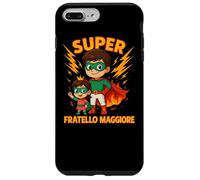 Niño Superhéroe Hermano Mayor Camiseta Regalo Niño Carcasa para iPhone 7 Plus/8 Plus