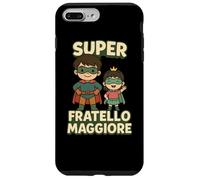 Niño Superhéroe Hermano Mayor Camiseta Regalo Niño Carcasa para iPhone 7 Plus/8 Plus