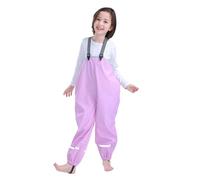 Niño Y Niña Traje Impermeable con Capucha Ropa De Lluvia De Una Pieza con Líneas Reflectantes Impermeable Pantalones Chubasquero c3