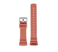 NINOMA Correa compatible con Casio GMA-S2100 for estudiantes, deportiva, de TPU, de resina, de liberación rápida, resistente al agua, pulsera convexa especial.(Dark red)