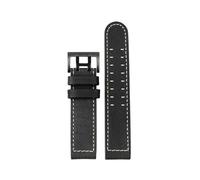 NINOMA Correa de reloj Hamilton Khaki Aviation H77616533 H70615733, de piel auténtica, compatible con el modelo Jazz Field for hombre.(A black black,20mm)