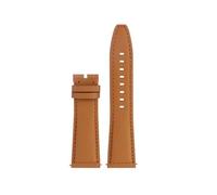 NINOMA Correa de repuesto compatible con Longines Fast Equestrian Comcast Master Series, pulsera for hombre y mujer, cadena de reloj de piel de vaca con hebilla plegable.(Brown ol nk,21mm)