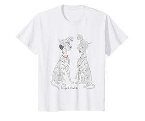 Niños 101 Dalmatians Pongo & Perdita Classic Camiseta