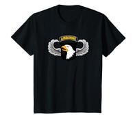 Niños 101st Airborne Division Wings para niños, niñas, Hijo, Hija Camiseta