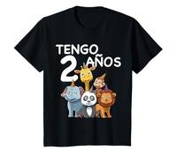 Niños 2 Cumpleaños - Regalo de 2 Años Para Niños y Niñas Camiseta
