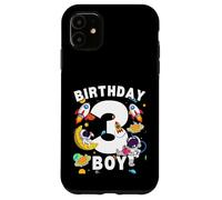 Niños 3er Cumpleaños Astronauta Espacio Planetas Tres Años Carcasa para iPhone 11