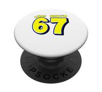 Niños 7 años Cumpleaños Yo tenía 6 Ahora Soy 7 Funny Boys Girls PopSockets PopGrip Adhesivo