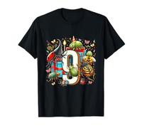 Niños 9º cumpleaños insectos insectos escarabajos biología 9 años Camiseta