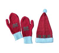 Niños A Prueba De Santa Satón con Lindos Guantes Color Tradicional Cálculo Navidad para Regalos Año Nuevo Packed Pack Teenagers Full Finger
