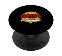 Niños Abuelo del cumpleaños niño araña Fiesta temática a Juego PopSockets PopGrip Adhesivo