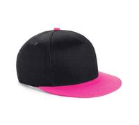 Niños Ajustable Dos Tonos Gorra Béisbol Beechfield Niña Juventud Cotton Sarga