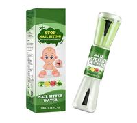 Niños amigable uñas mordeduras prevención polaco 10ml uñas agua amarga extracto de melón para desalentar la succión del dedo hornear