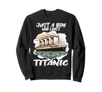 Niños Amor Titanic Costume RMS Crucero Sudadera