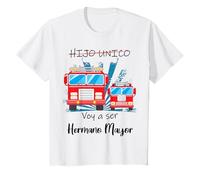 Niños Anuncio Embarazo Voy A Ser Hermano Mayor 2026 Camiseta