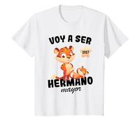 Niños Anuncio Embarazo Voy A Ser Hermano Mayor 2027 Camiseta