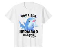 Niños Anuncio Embarazo Voy A Ser Hermano Mayor 2027 Camiseta