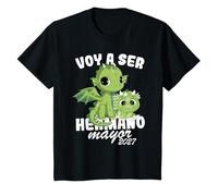 Niños Anuncio Embarazo Voy A Ser Hermano Mayor 2027 Camiseta