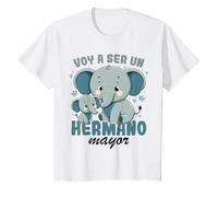 Niños Anuncio Embarazo Voy A Ser Hermano Mayor 2027 Camiseta
