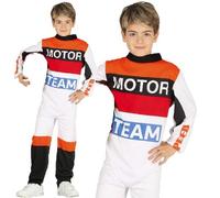 Niños Automovilismo Conductor Disfraz Infantil Moto Rider Conjunto Fg
