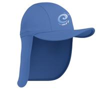 Niños azul surf sol protección legionario Cap UPF 50 + (6 - 10 años y 10 años Plus) Azul azul Medium